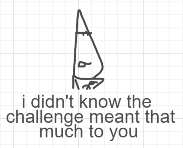 A panel from What's The Point, episode five of the Board Boards object show by Furretwalk/WalkingFurret.